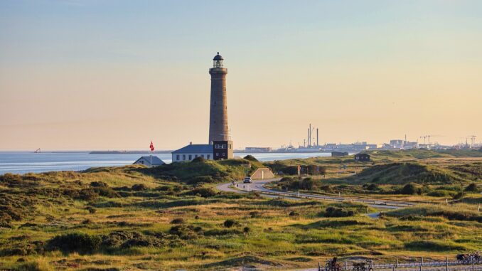 lighthouse, landmark, coast